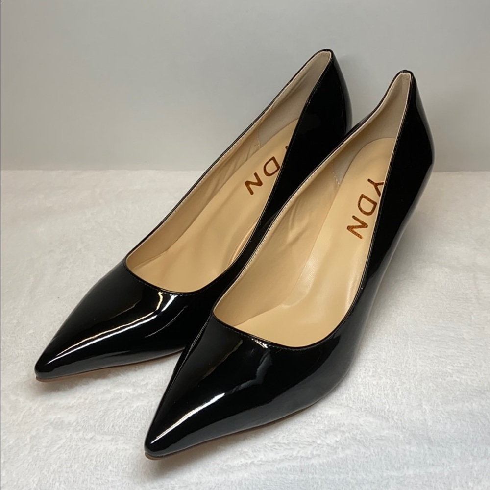 Classic Middle Heel Pointed Toe Stilettos Shoes